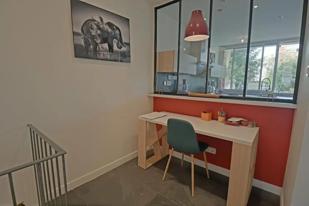 Apartment Appartement Esprit Loft Coeur Monplaisir Lyon